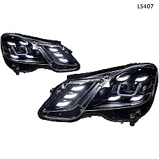Тунинг LED фарове Mercedes E-Class W212 (2010-2013) с нова визия – LS407